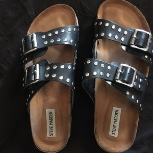 Steve Madden Studded Slides
